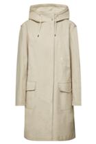 Closed Closed Cotton Hooded Trench Coat