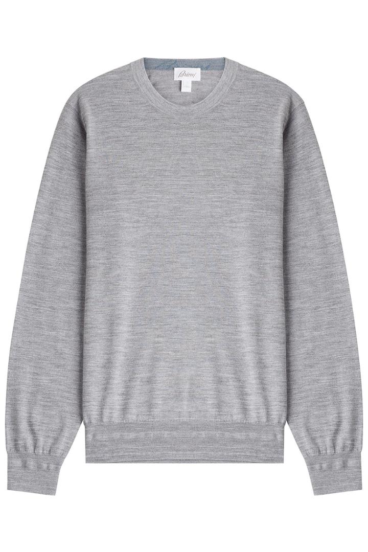 Brioni Brioni Wool Pullover - White