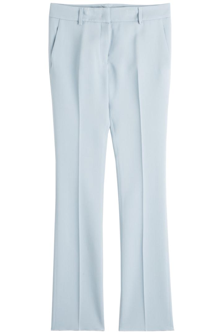 Etro Etro Wide Leg Crepe Pants - Blue