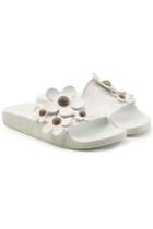 Marc Jacobs Marc Jacobs Rubber Slides With Flowers