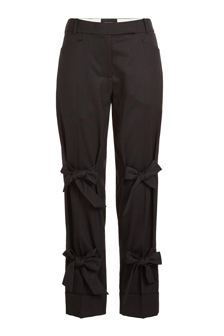Simone Rocha Simone Rocha Virgin Wool Trousers With Bows