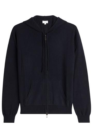 Tse Tse Cashmere Zipped Hoodie - Blue
