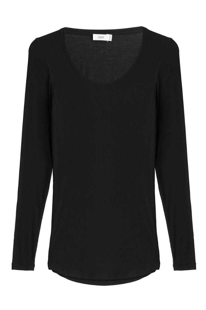 Closed Closed Jersey Top With Cashmere - Brown