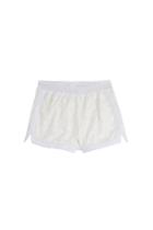 Jonathan Simkhai Jonathan Simkhai Cotton Blend Shorts With Lace Overlay