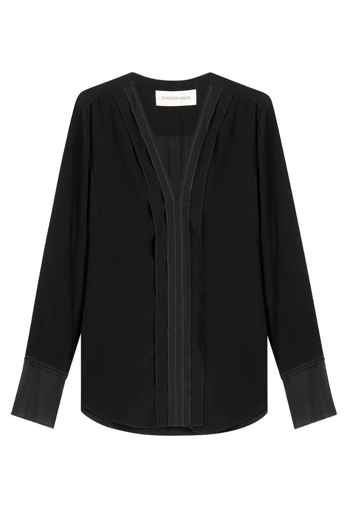 By Malene Birger By Malene Birger V-neck Blouse - Black