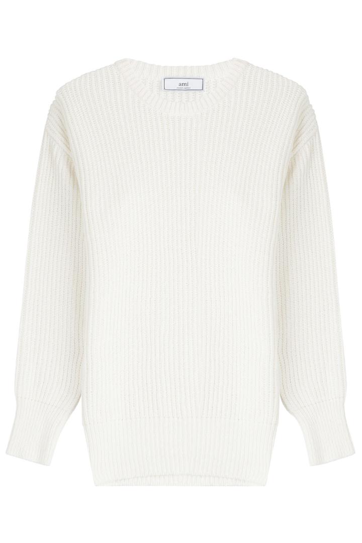 Ami Ami Knit Cotton Pullover