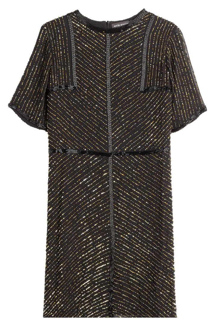 Antik Batik Antik Batik Embellished Dress - Black