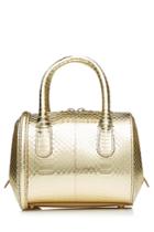 Nina Ricci Nina Ricci Small Metallic Leather Tote - Gold
