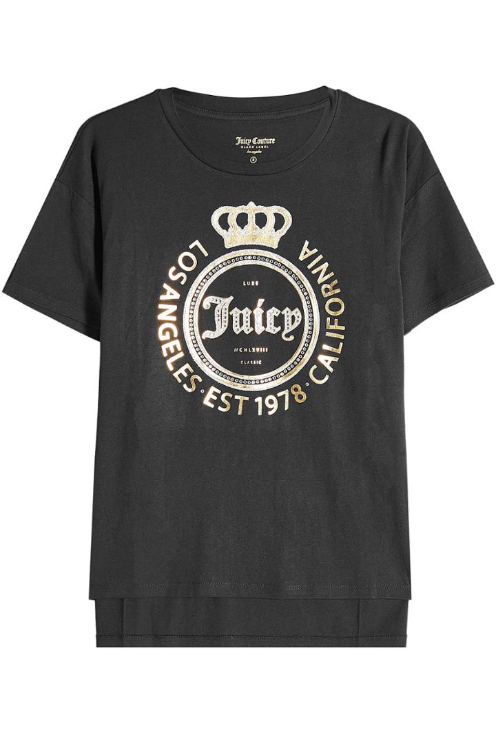 Juicy Couture Juicy Couture Printed Cotton T-shirt