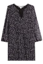 Diane Von Furstenberg Diane Von Furstenberg Printed Silk Chiffon Dress - Animal Print