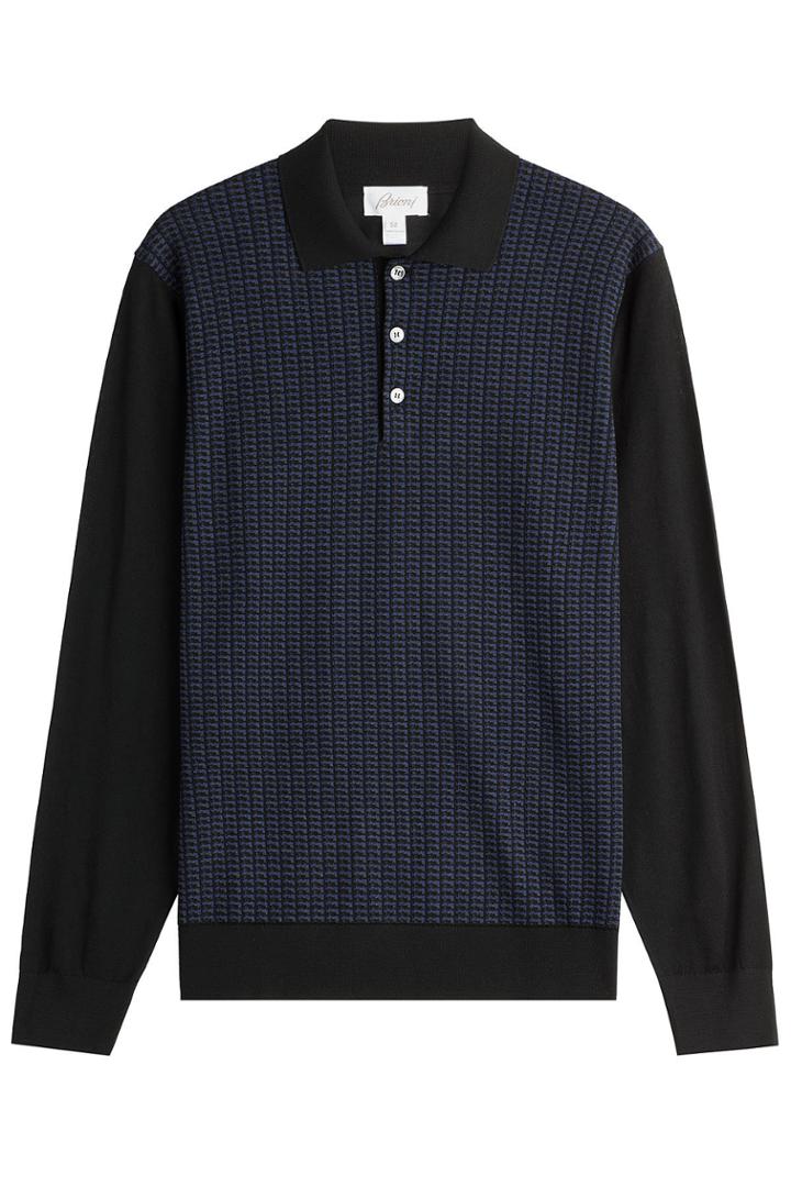 Brioni Brioni Pullover With Silk, Wool And Cashmere - None