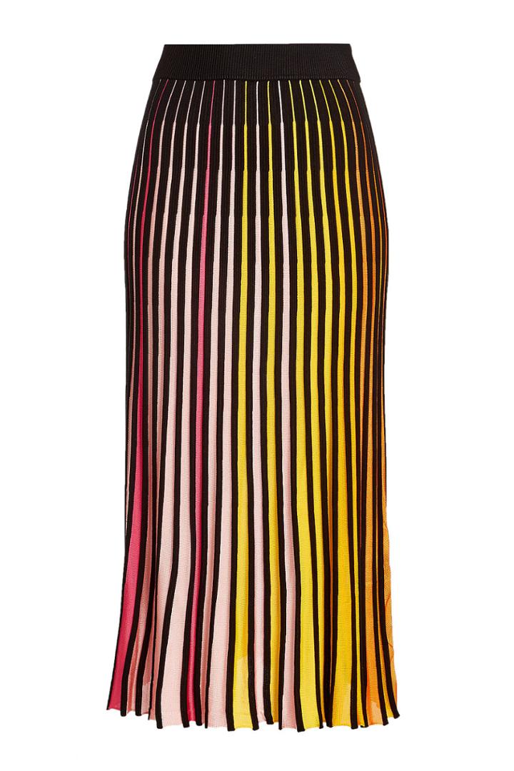 Kenzo Kenzo Striped Skirt With Cotton
