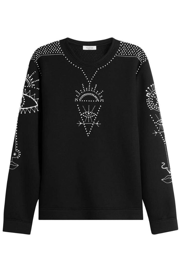 Valentino Valentino Embellished Sweatshirt