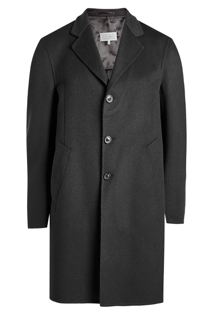 Maison Margiela Maison Margiela Coat Wth Virgin Wool And Silk
