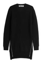 Mcq Alexander Mcqueen Mcq Alexander Mcqueen Wool Chevron Knit Pullover - Black