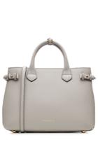 Burberry Burberry The Medium Banner Leather Tote