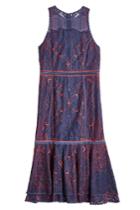 Jonathan Simkhai Jonathan Simkhai Two-tone Lace Dress With Cotton