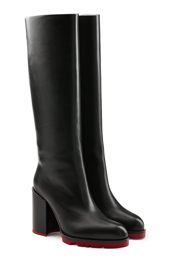 Jil Sander Jil Sander Leather Knee Boots