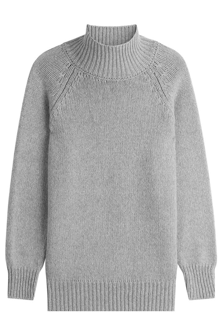 Max Mara Max Mara Virgin Wool Turtleneck Pullover With Cashmere
