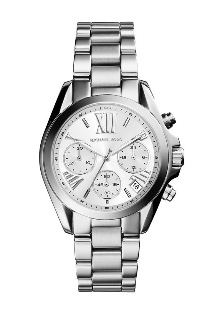 Michael Kors Michael Kors Mini Bradshaw Silver-tone Watch