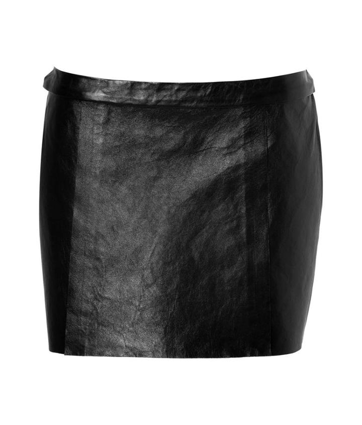 Kenzo Leather Mini-skirt