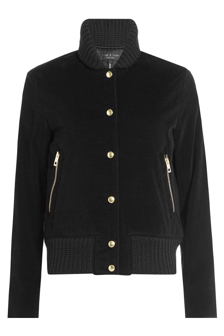 Rag & Bone Rag & Bone Corduroy Bomber Jacket