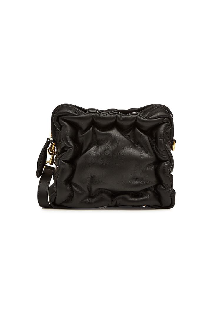 Anya Hindmarch Anya Hindmarch Chubby Cube Crossbody Leather Bag
