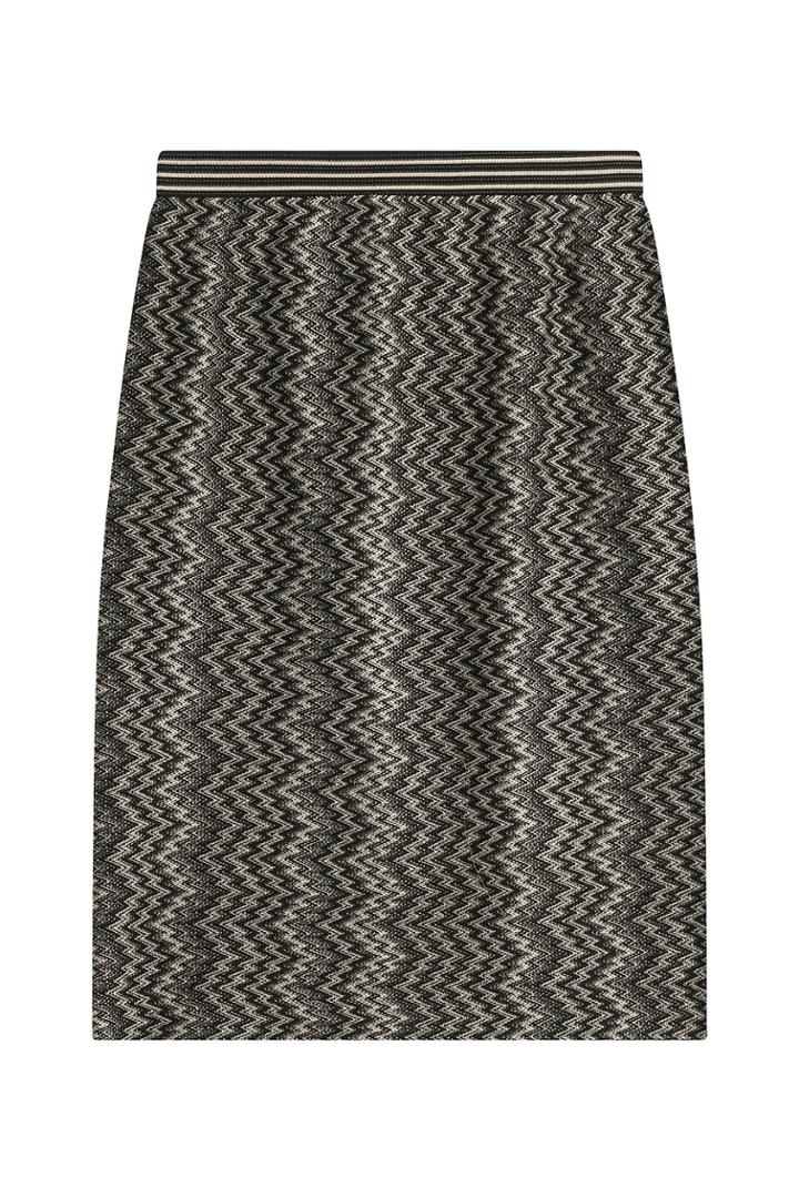 Missoni Missoni Knit Skirt With Wool - Black