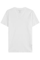 Majestic Majestic Cotton T-shirt With V-neckline