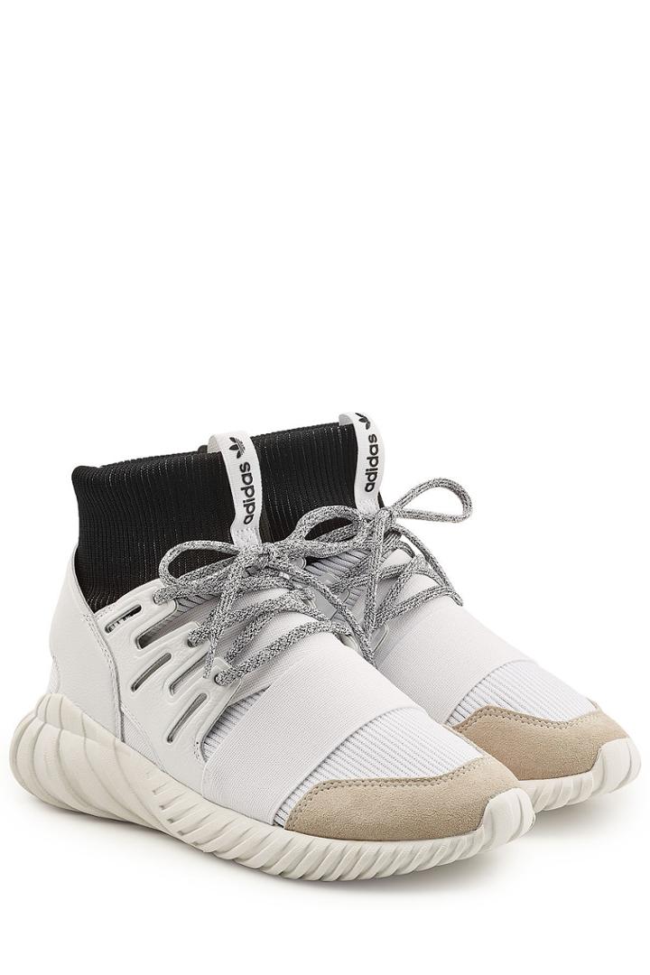 Adidas Originals Adidas Originals Tubular Doom Sneakers With Suede