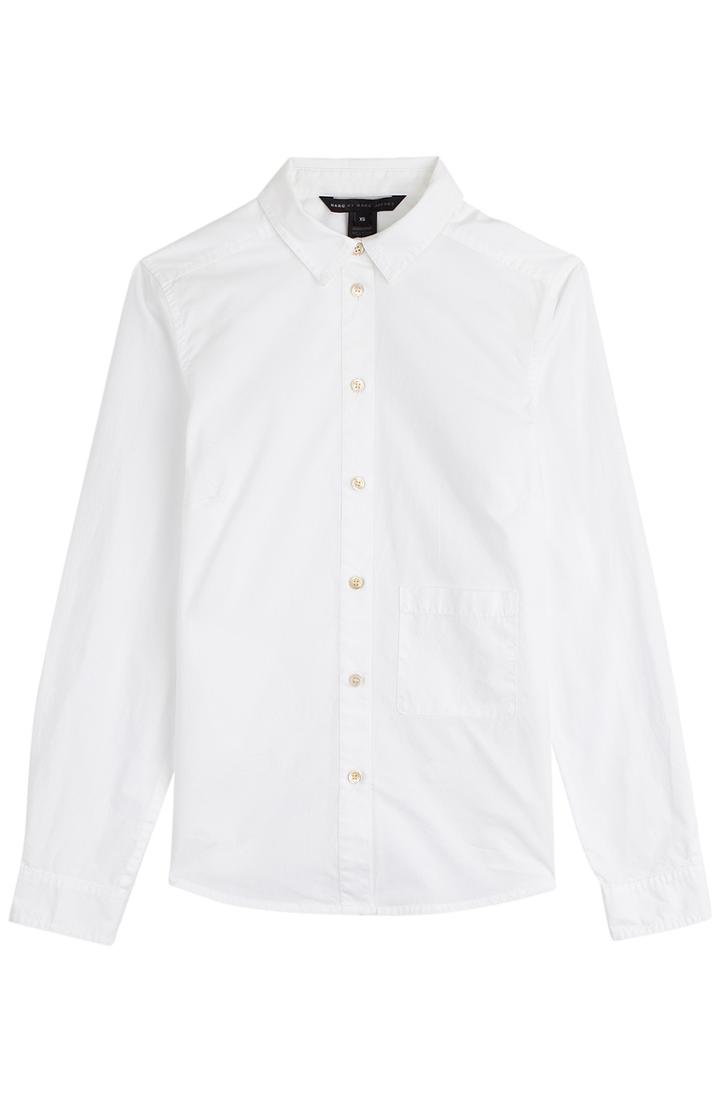 Marc By Marc Jacobs Hailee Cotton Poplin Shirt