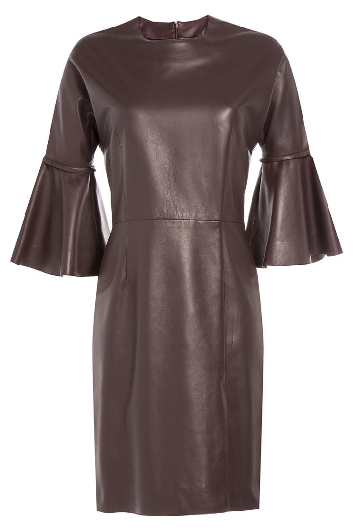 Alexander Mcqueen Alexander Mcqueen Leather Dress