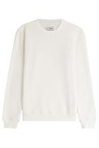 Maison Margiela Maison Margiela Cotton Sweatshirt With Elbow Patches - White