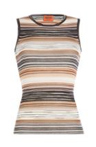 Missoni Stretch Knit Top With Wool