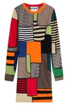 Moschino Colorblock Wool Dress