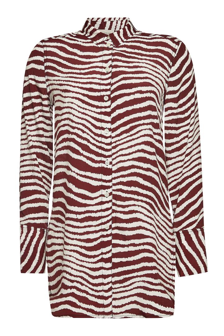 By Malene Birger By Malene Birger Likarah Printed Shirt With Silk