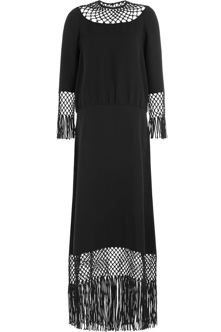 Valentino Valentino Floor Length Silk Dress