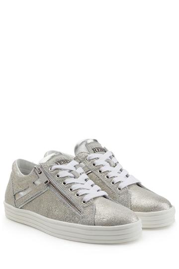 Hogan Rebel Hogan Rebel Metallic Suede Sneakers