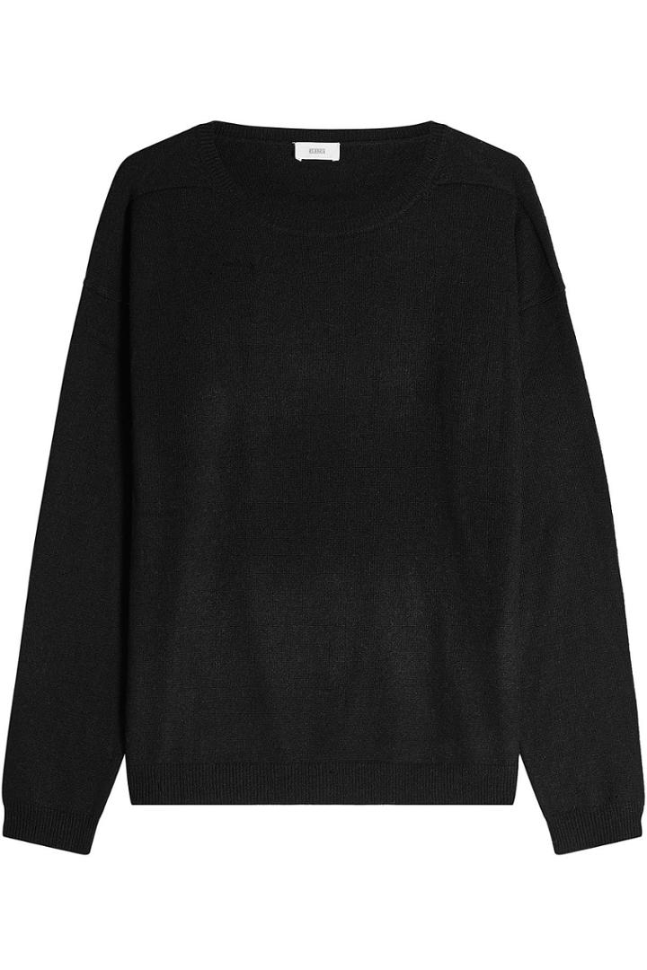 Closed Closed Pullover With Wool And Cashmere - Black
