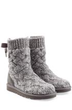 Ugg Australia Isla Suede Boots With Wool