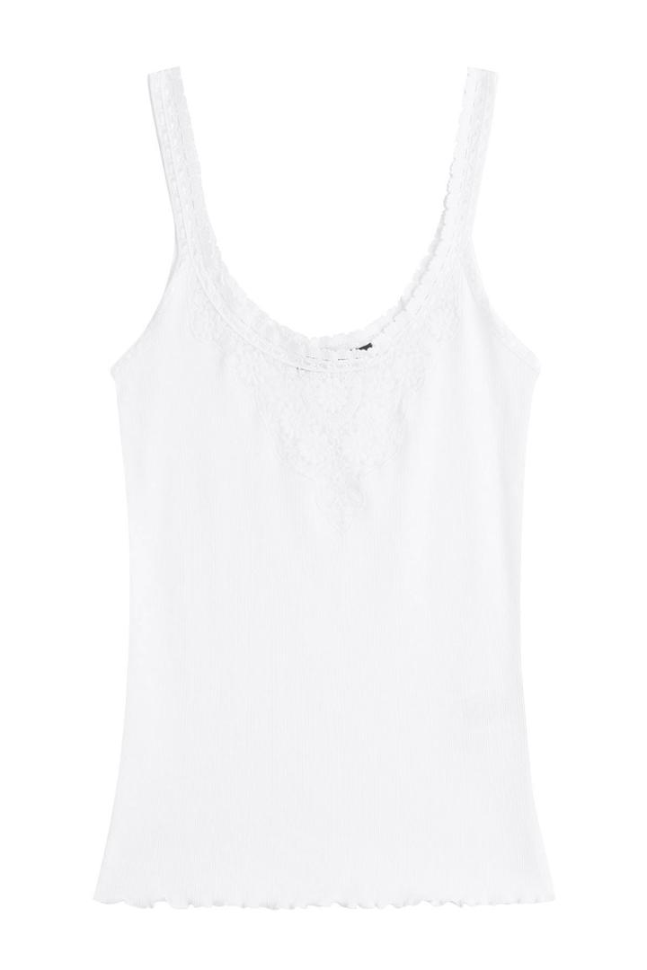 Polo Ralph Lauren Polo Ralph Lauren Cotton Camisole With Lace