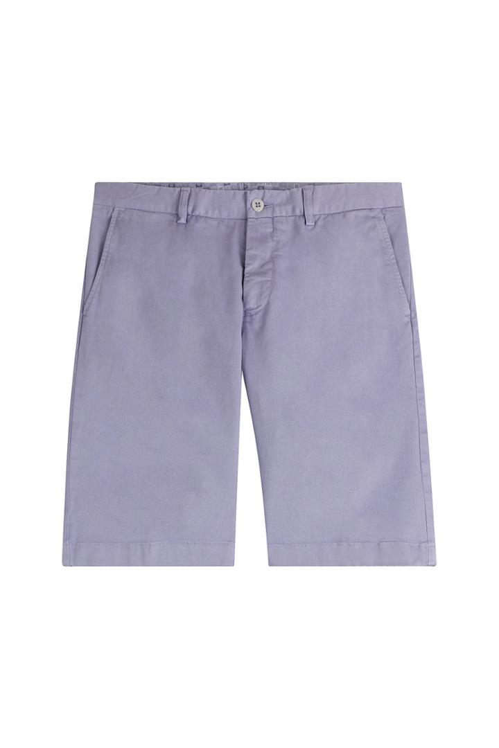 Etro Etro Tailored Cotton Shorts - Purple