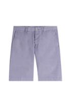 Etro Etro Tailored Cotton Shorts - Purple