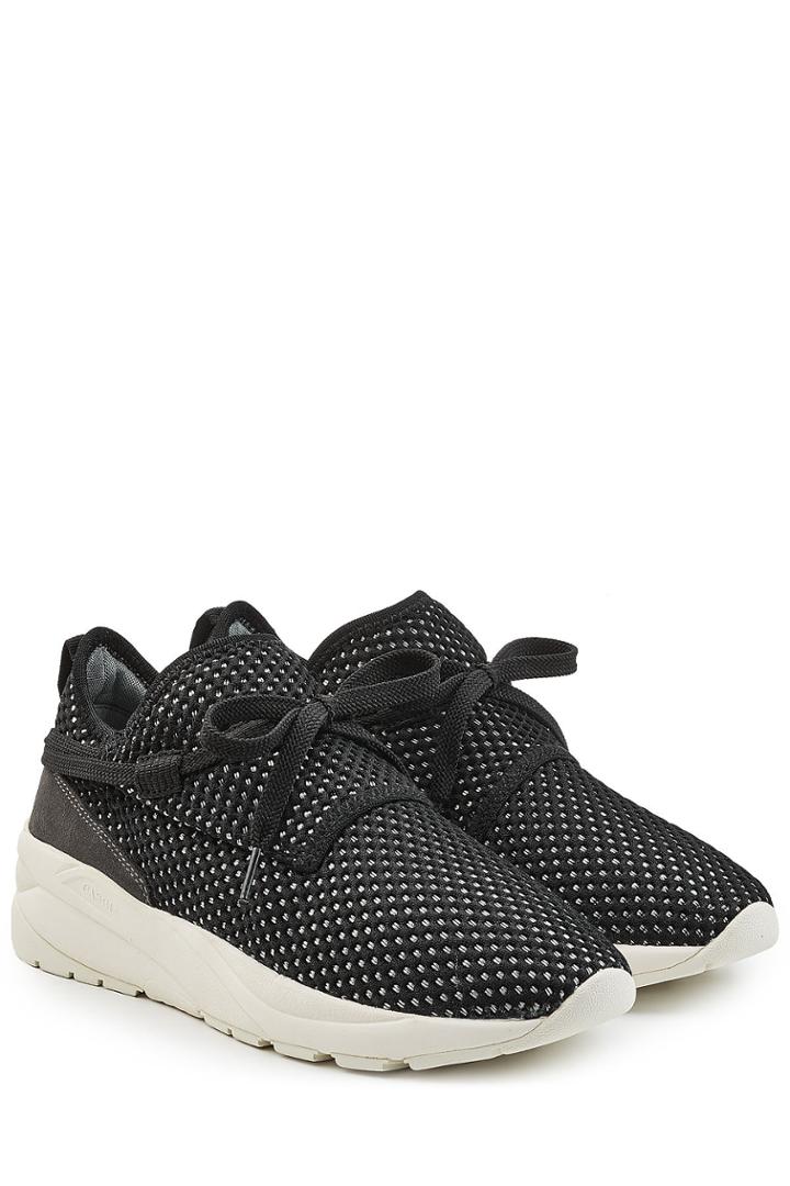 Casbia Casbia Mesh Sneakers With Suede