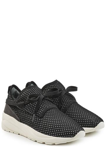 Casbia Casbia Mesh Sneakers With Suede