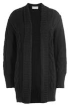 Dkny Dkny Merino Wool Cardigan - Black