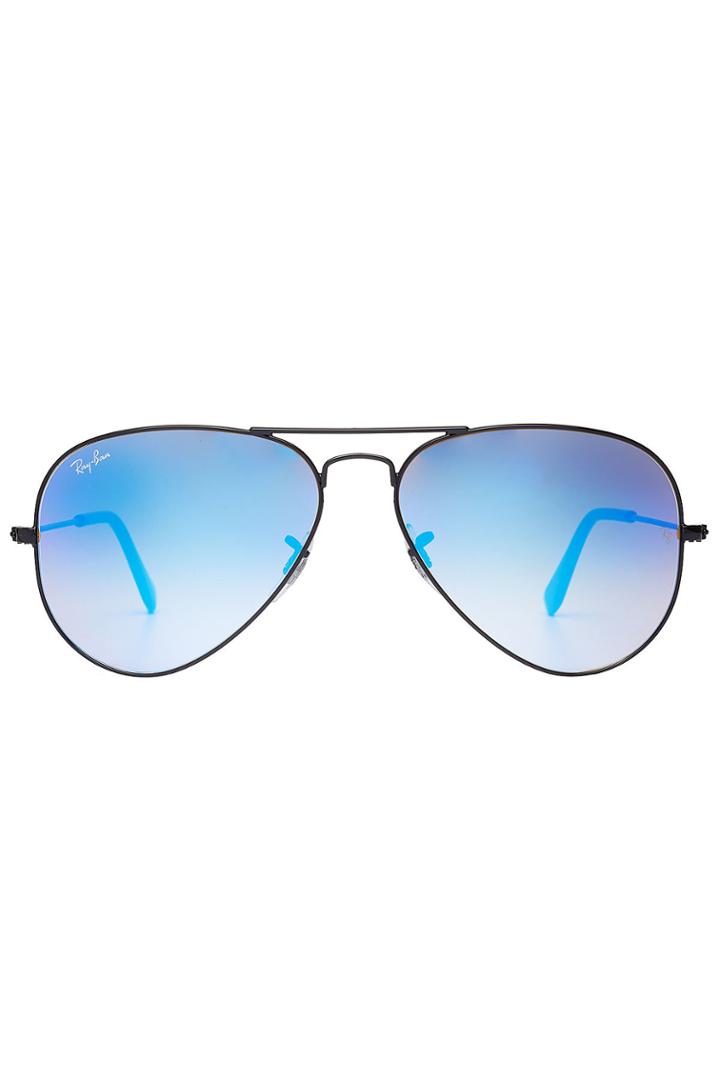 Ray-ban Ray-ban Aviator Sunglasses With Mirrored Lenses