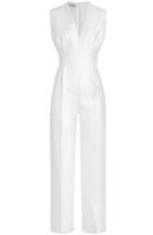 Emilia Wickstead Satin Jumpsuit