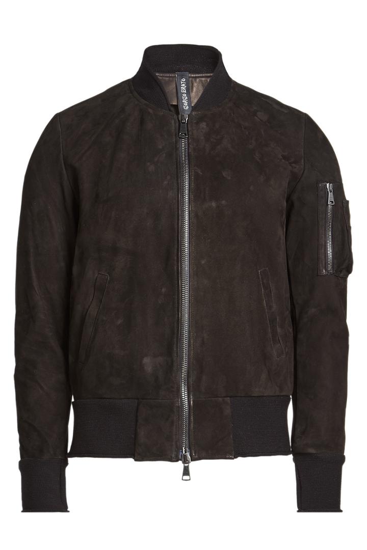 Giorgio Brato Giorgio Brato Suede Bomber Jacket