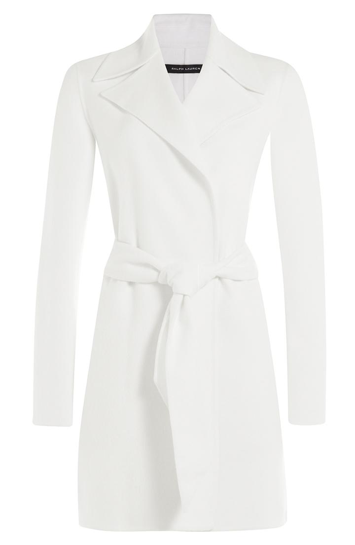 Ralph Lauren Black Label Belted Wool Coat